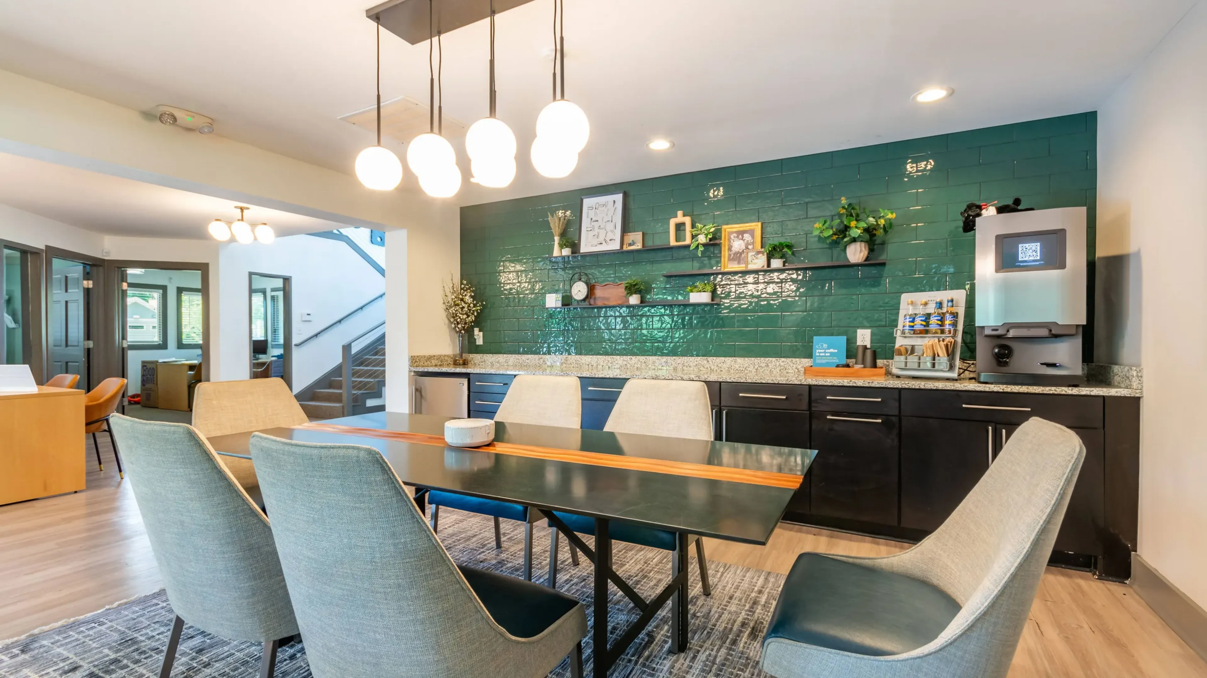 Hawthorne at Oak Ridgeclubhouse lobby
